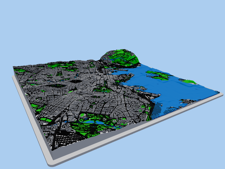 Custom Location 3D Map
